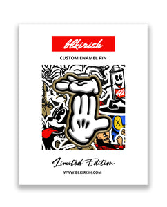 McMichigan Enamel Pin