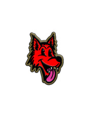 Load image into Gallery viewer, Red Wold Enamel Pin